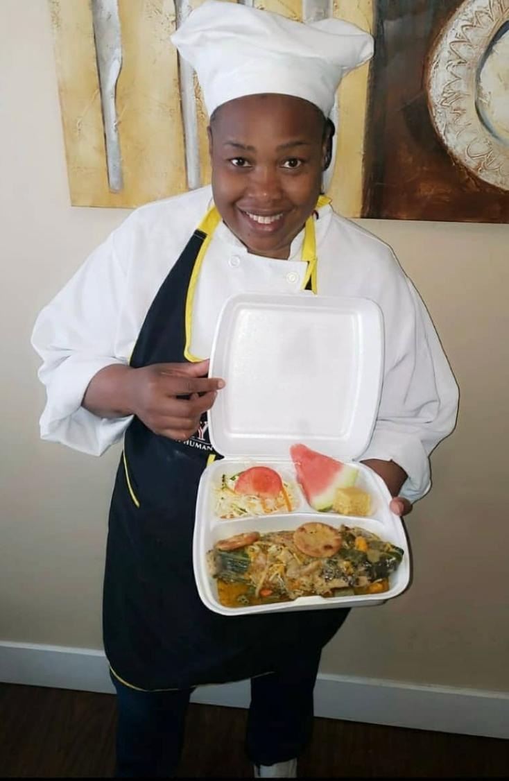 Judith's Catering food tray