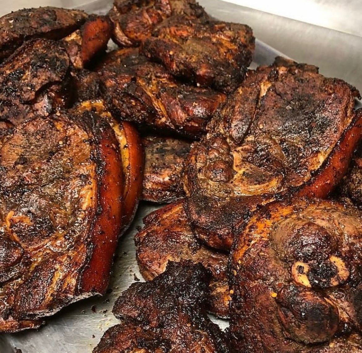 Jerk Pork dinner